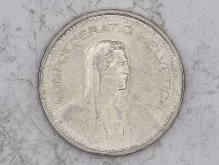 Tutti le monete: 5 FR 1966 neu – Nuovo e nell'imballaggio originale da Bure venduto da chap981 1