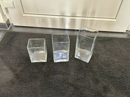 Glasvase (n)