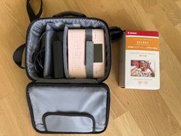 Fotodrucker Canon Selphy CP1300 mit Tasche gebraucht
