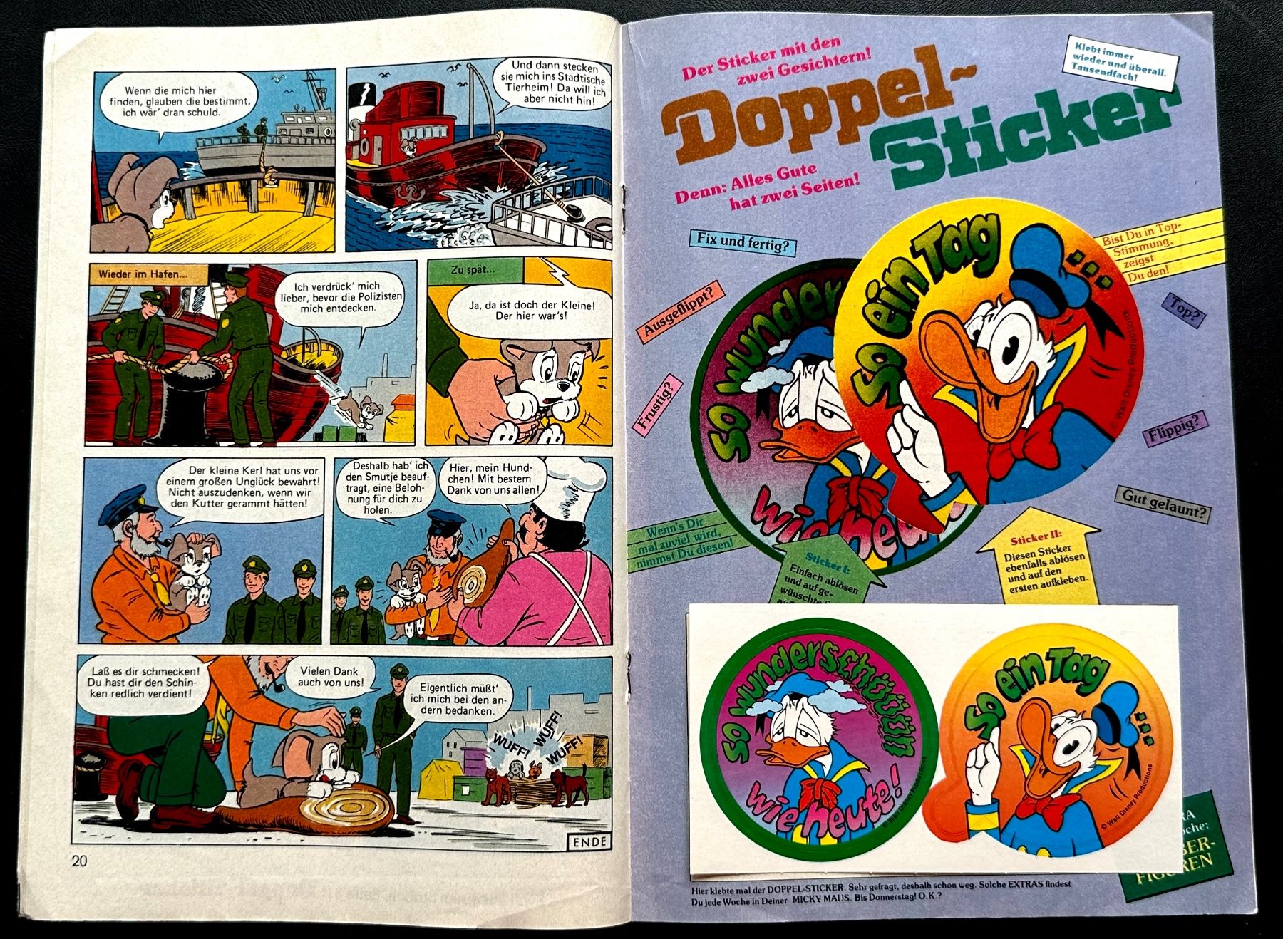 Comics: Mickey Maus Nr. 10  2.3.1985 mit Beilage – Gebraucht aus Seltisberg von quadartswiss 1