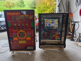2 Geldspielautomatren Cherry Pyramid Proms ,Admiral Quattro