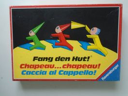 FANG DEN HUT - Hütchenspiel / für 4 + 6 Spieler