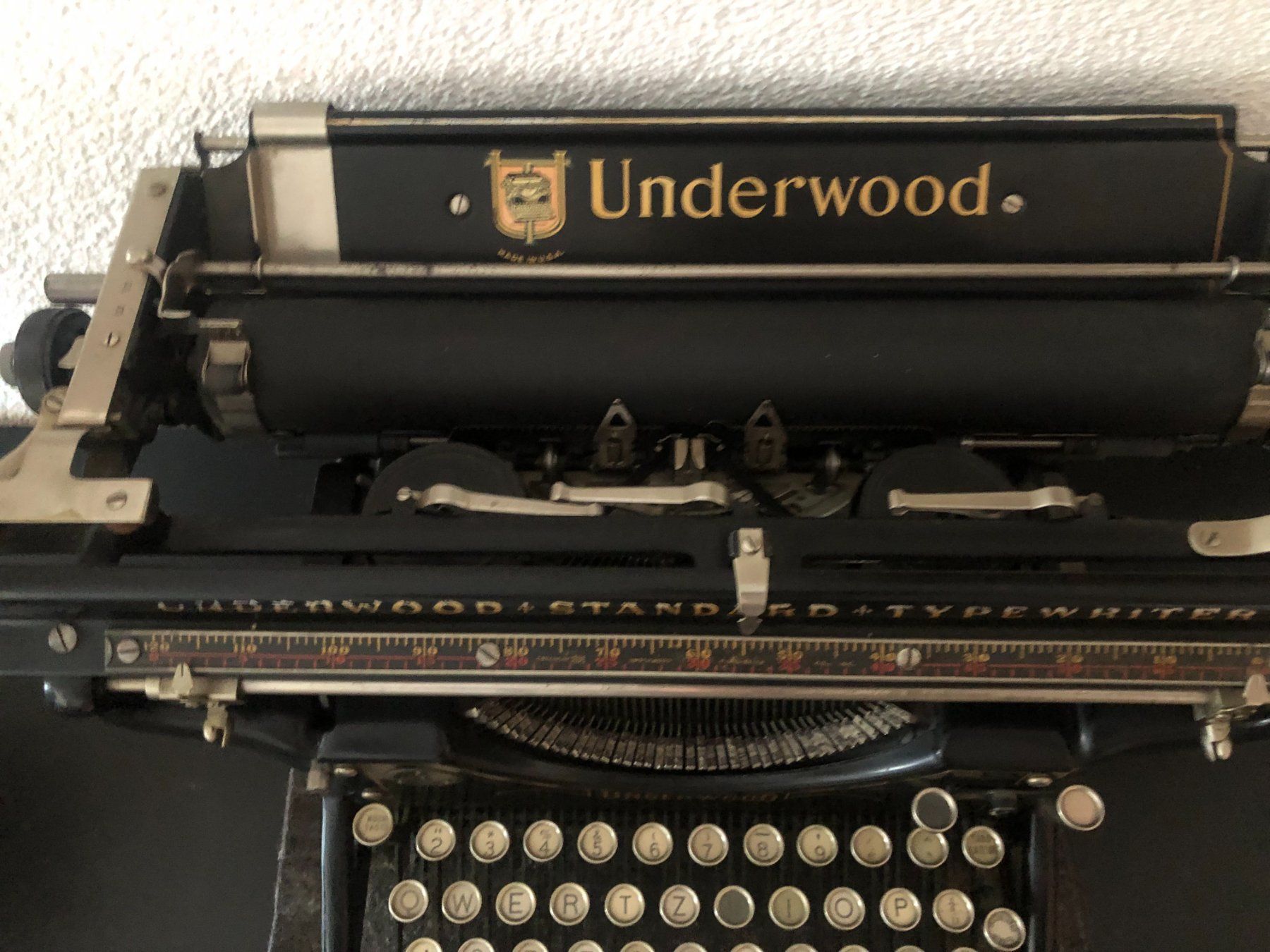 Underwood Schreibmaschinen: Antike Schreibmaschine UNDERWOOD – Gebraucht aus Bazenheid von Aebi55 2