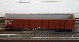 Roco 66500, offener Güterwagen 4 Achsen, Eanos, braun