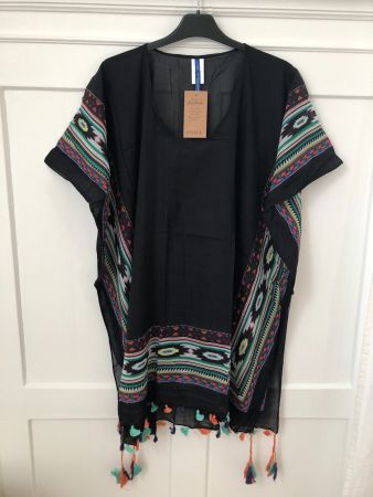 CYELL Beach Kimono Strandtunika Tunika Kaftan Strandkleid