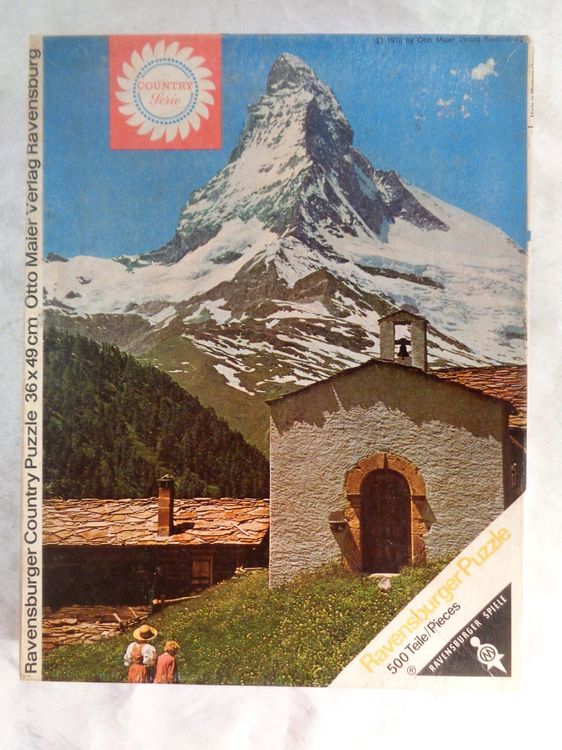 Matterhorn Puzzle 1970 / 500 Teile Kaufen auf Ricardo