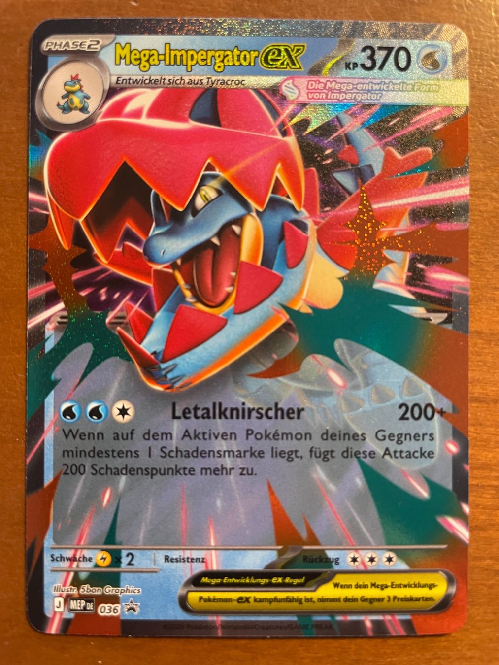 Pokémon Carte collezionabili: Pokemon Mega-Impergator eX (Versand gratis) – Nuovo (secondo la descrizione) da Chur venduto da Angerson