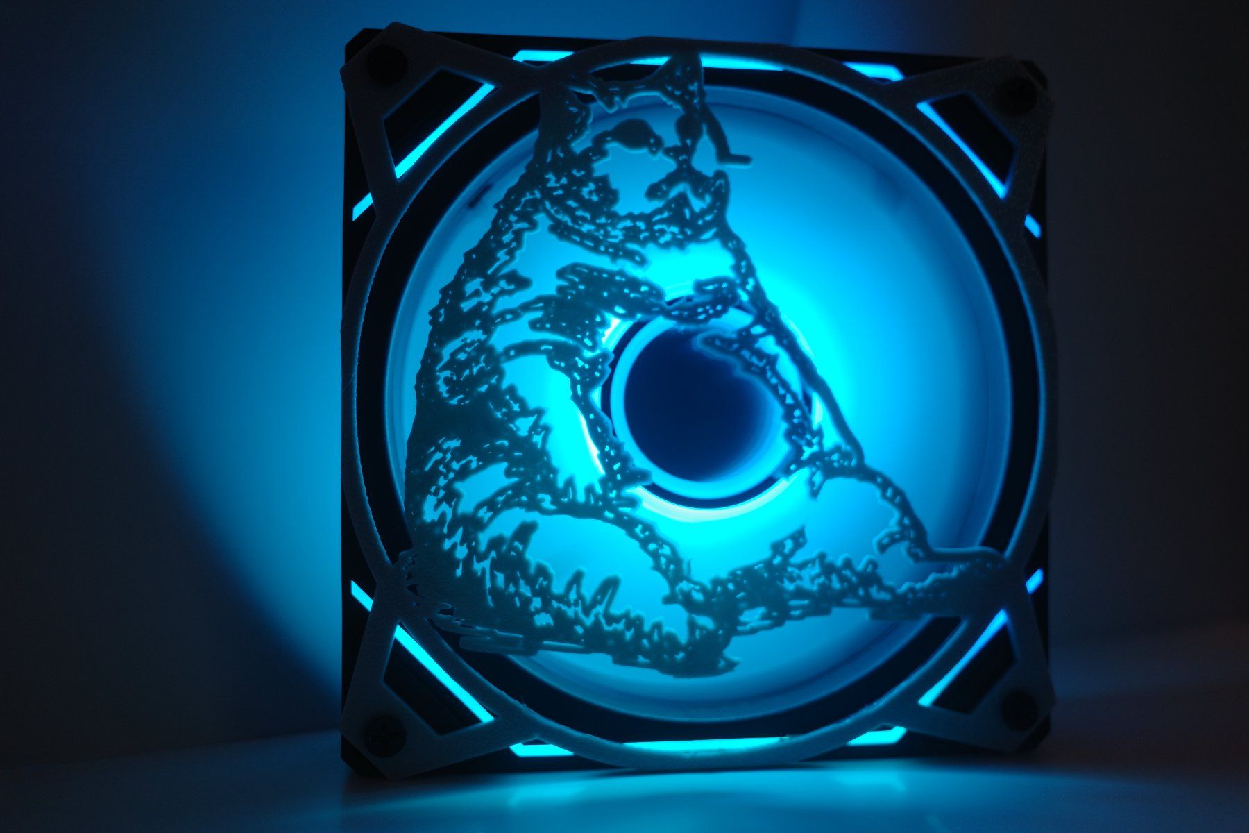 PC: Dicke Katze Fan Cover PC Lüfterabdeckung – Nuovo e nell'imballaggio originale da Andhausen venduto da Nydegger-PC-GmbH