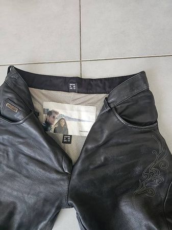 RICHA Damen-Motorrad-Lederhose, 