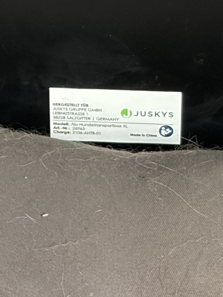 Gabbie, trasporto & Sicurezza: Hundebox Alu XL Juskys – Usato da Affoltern am Albis venduto da dcSwiss 3