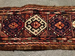 Anziehender antiker Nomaden Zeltschmuck aus Turkmenistan