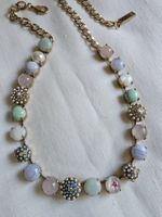 Vintage luxuriöses AMARO Collier mit Edelsteinen