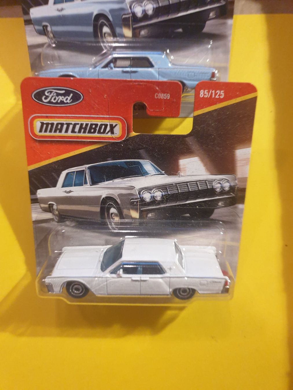 Matchbox Voitures modèles: 2 x Matchbox 1964 LINCOLN CONTINENTAL – Neuf avec emballage d'origine à Oftringen par Rotor 4