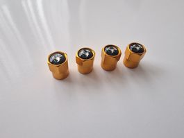Ventilkappen ( Abarth Logo ) gold
