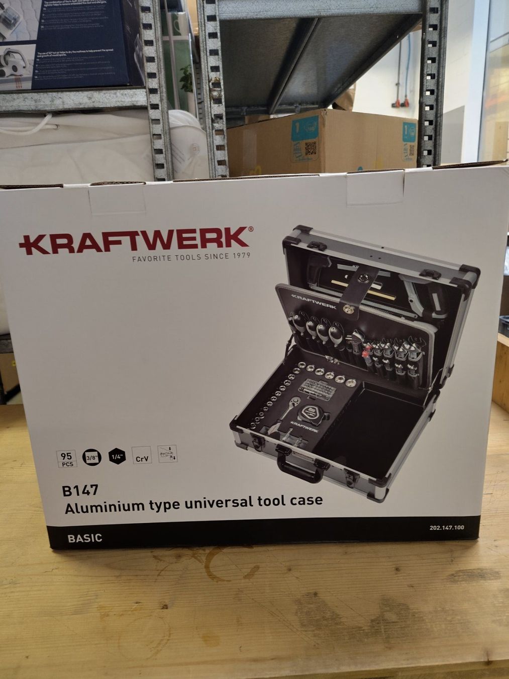 Kraftwerk Tutti gli attrezzi: Kraftwerk - Werkzeugkoffer Basic (3/8") – Nuovo (secondo la descrizione) da Dällikon venduto da Retouren_Resale
