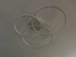 Deckenleuchte LED Ring Design weiss guter Zustand