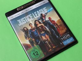 DC Justice League 4K Ultra HD + Blu Ray 2017 Guter Zustand