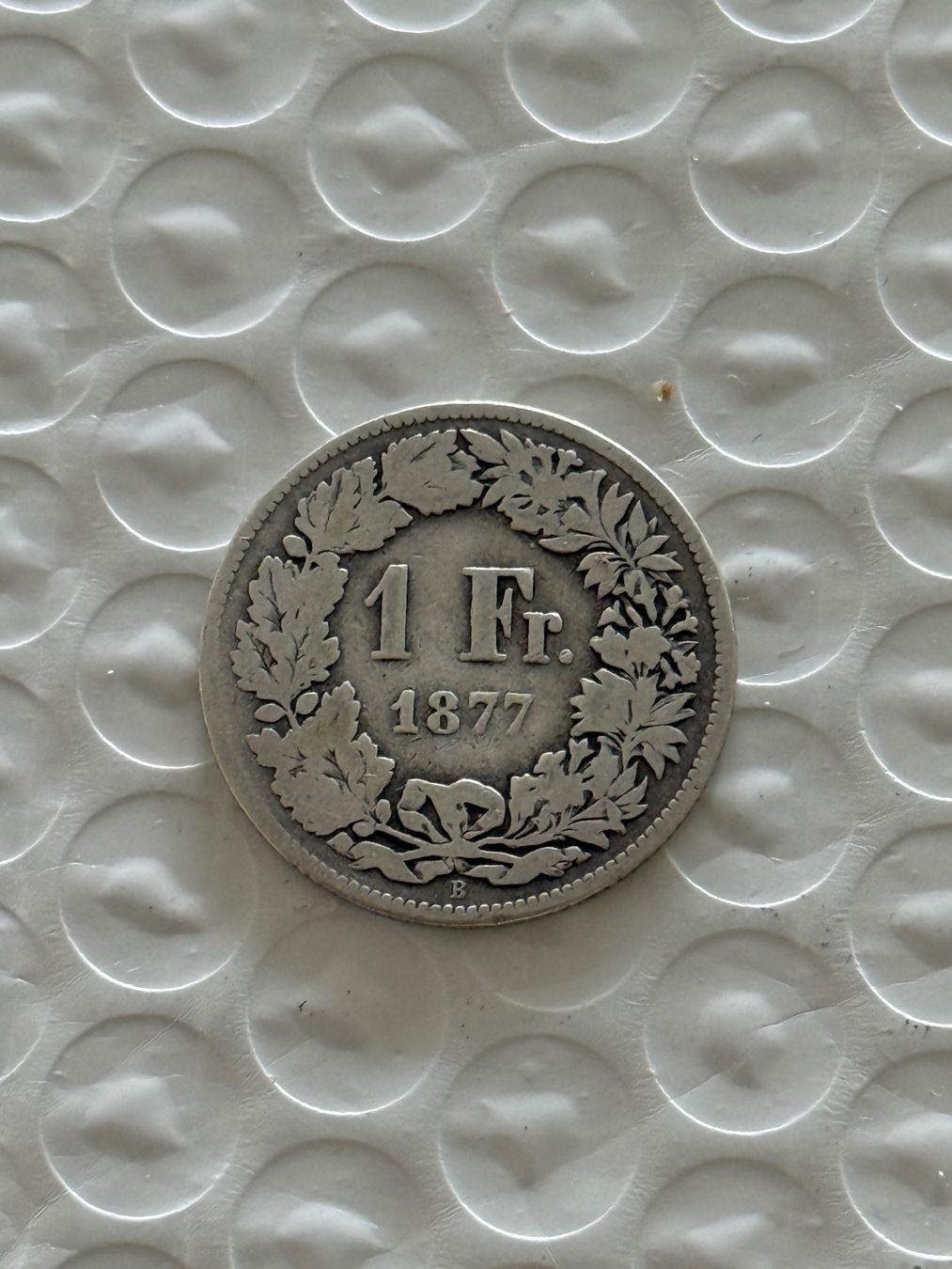 Tutti le monete: 1 Franken 1877  Rar – Usato da Wallisellen venduto da SWISS_SILVER1