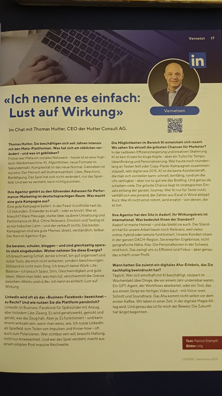 Riviste & Magazine: Magazin LEADER September 2025 – Usato da Siegershausen venduto da Bubsi83 4