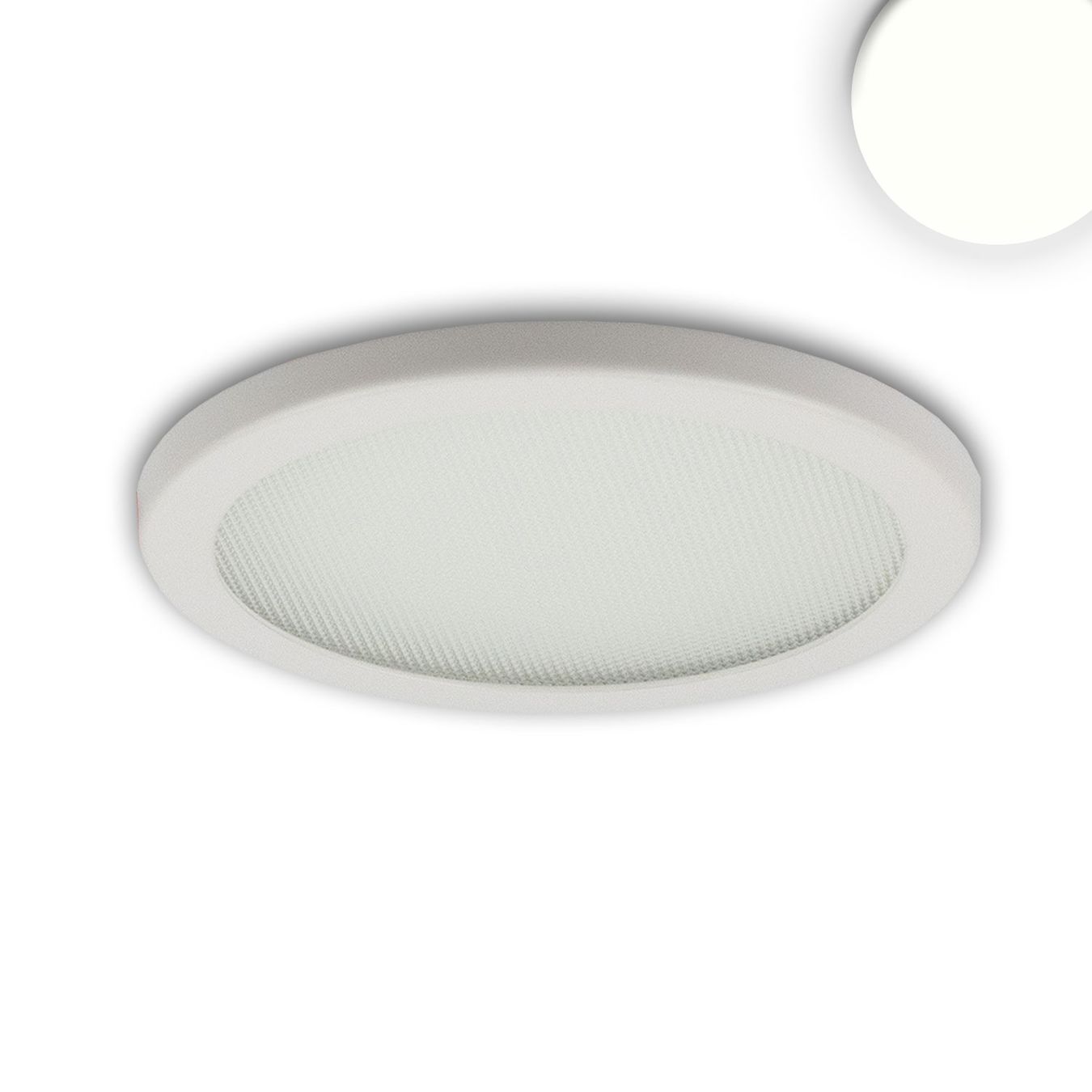Lampade: LED Einbauleuchte, Rund, IP52, 12 cm Ø – Nuovo (secondo la descrizione) da Kreuzlingen venduto da Smart-Light