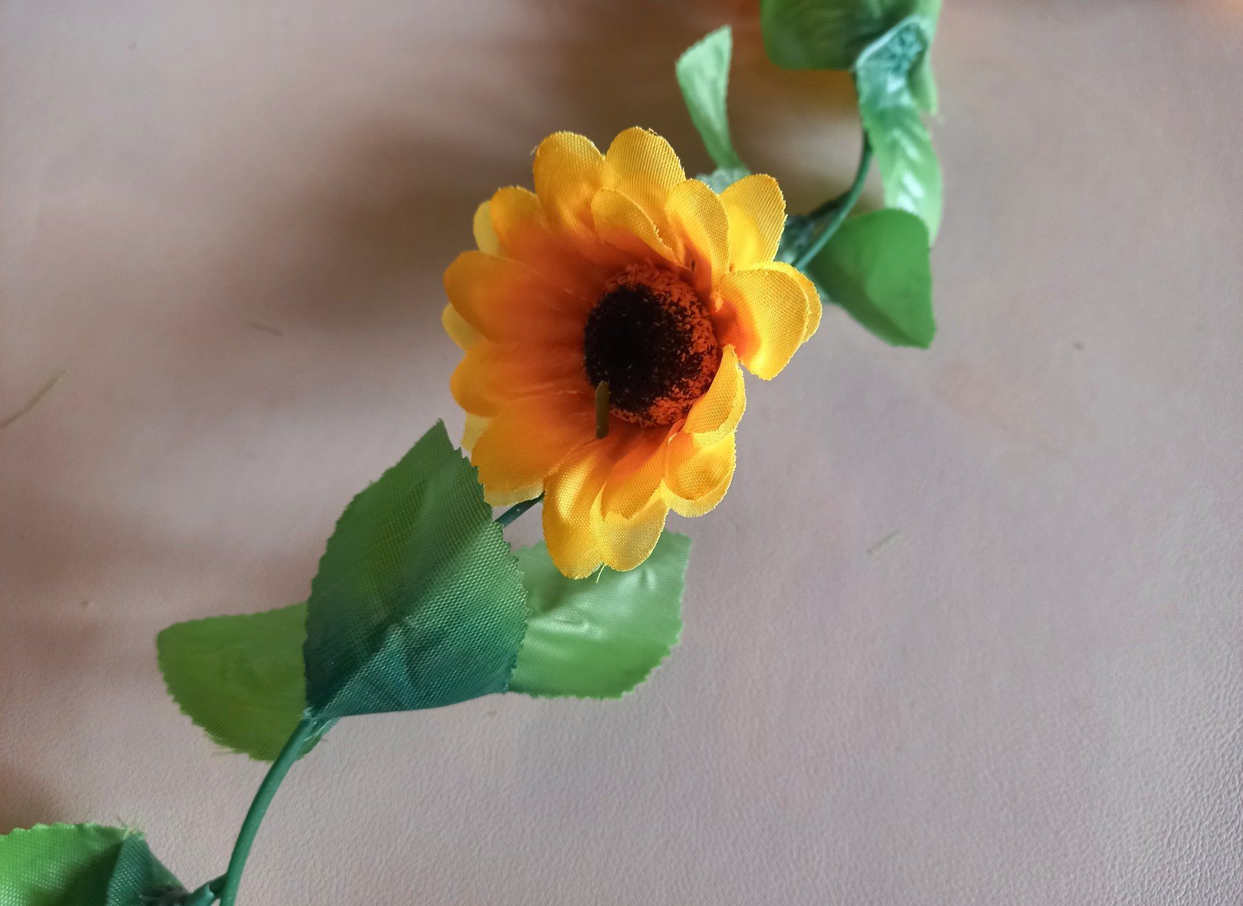 Alle Dekorationen: 26m Girlande künstlichen Sonnenblumen - Guirlande tournesol – Neu (gemäss Beschreibung) aus Bussigny von NATURALO 3