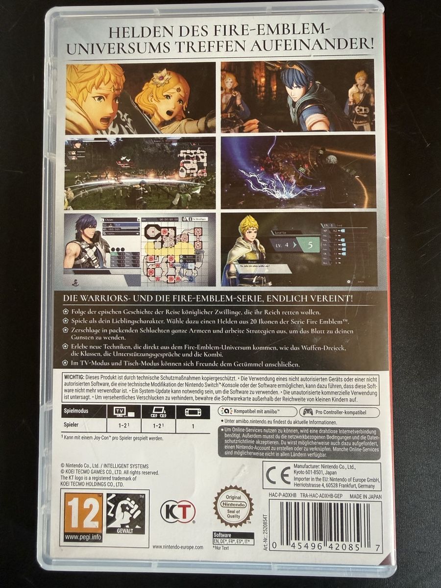 Nintendo Giochi: Spiel Nintendo Switch Fire Emblem Warriors mit Hülle – Nuovo (secondo la descrizione) da Thalwil venduto da MB-7 1