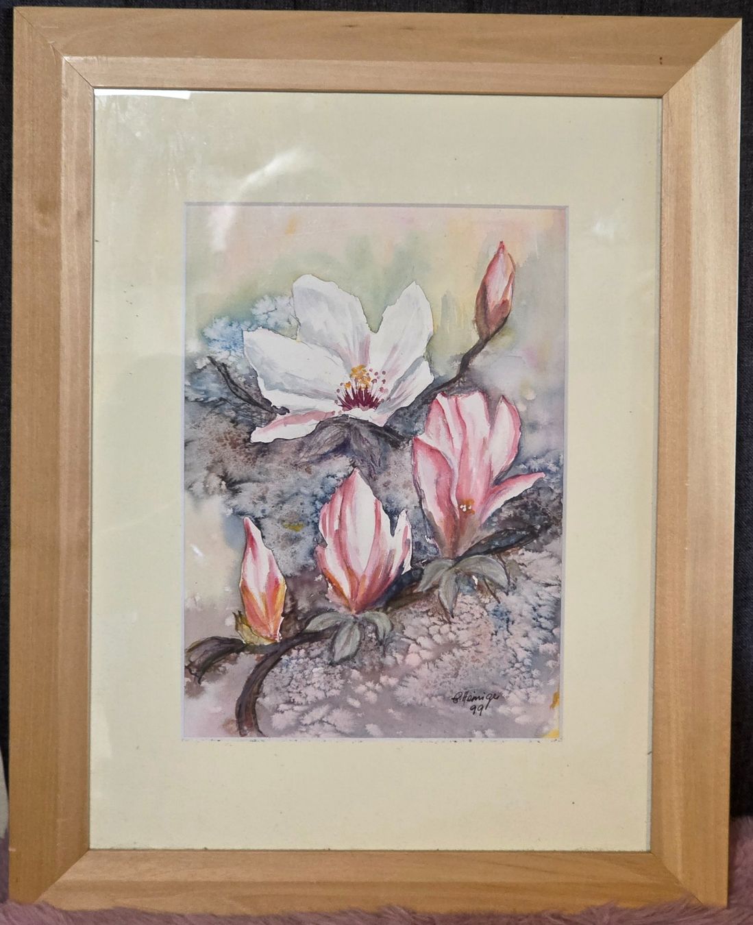 Dipinti: Magnolia Aquarell – Usato da Rohrbach venduto da lod_m58r 4
