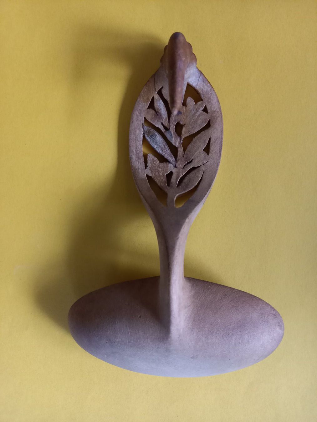 Cucchiai: Cuillère à crème ancienne en bois - Fleurs – Usato da Rossens FR venduto da Souris1 5