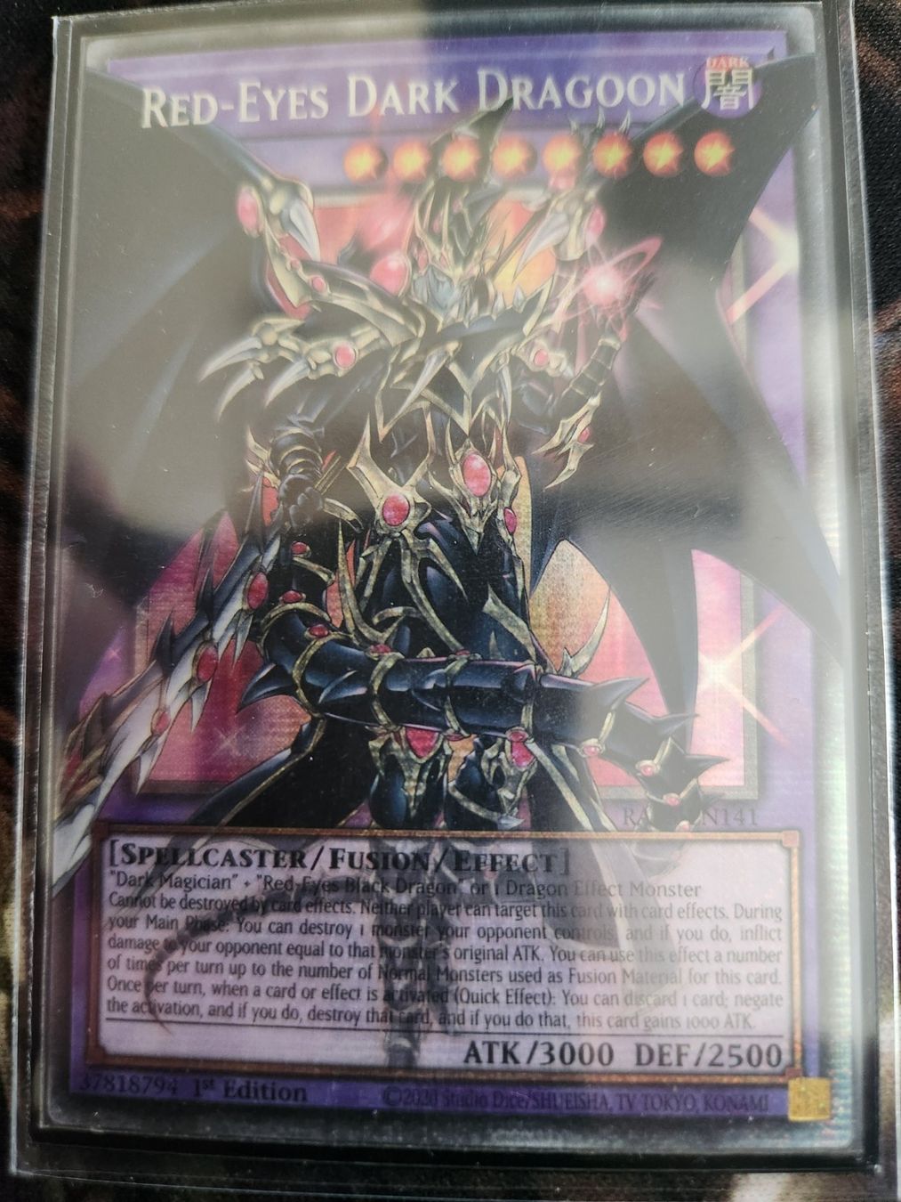 Yugioh Carte collezionabili: Yugioh Red-Eyes Dark Dragoon Starlight Foil – Usato da Bütschwil venduto da Osomo 2