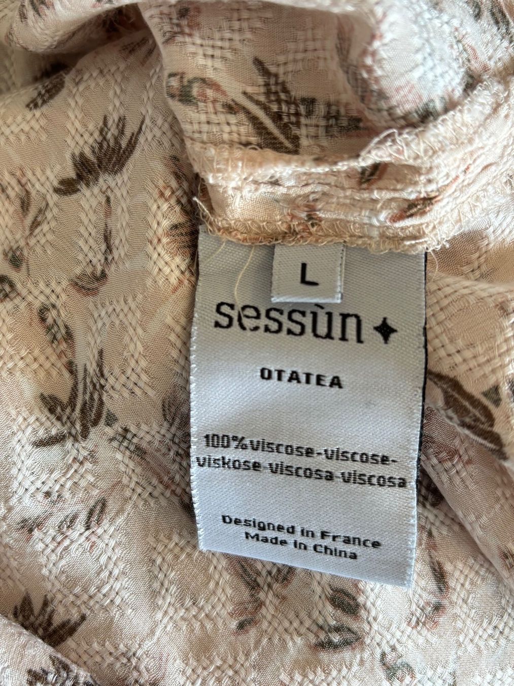 Sessun Camicette: SESSUN "OTATEA" Bluse Gr. L – Usato da Zürich venduto da missmodernage 8