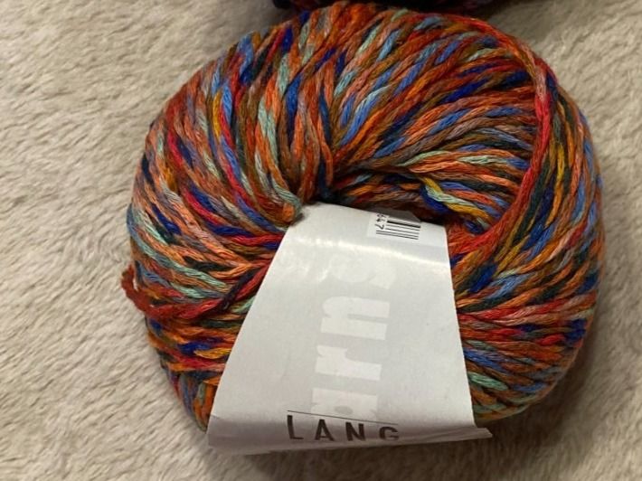 Lang Yarns Lana: Handarbeiten Baumwollgarn – Nuovo e nell'imballaggio originale da Balsthal venduto da dasesaro