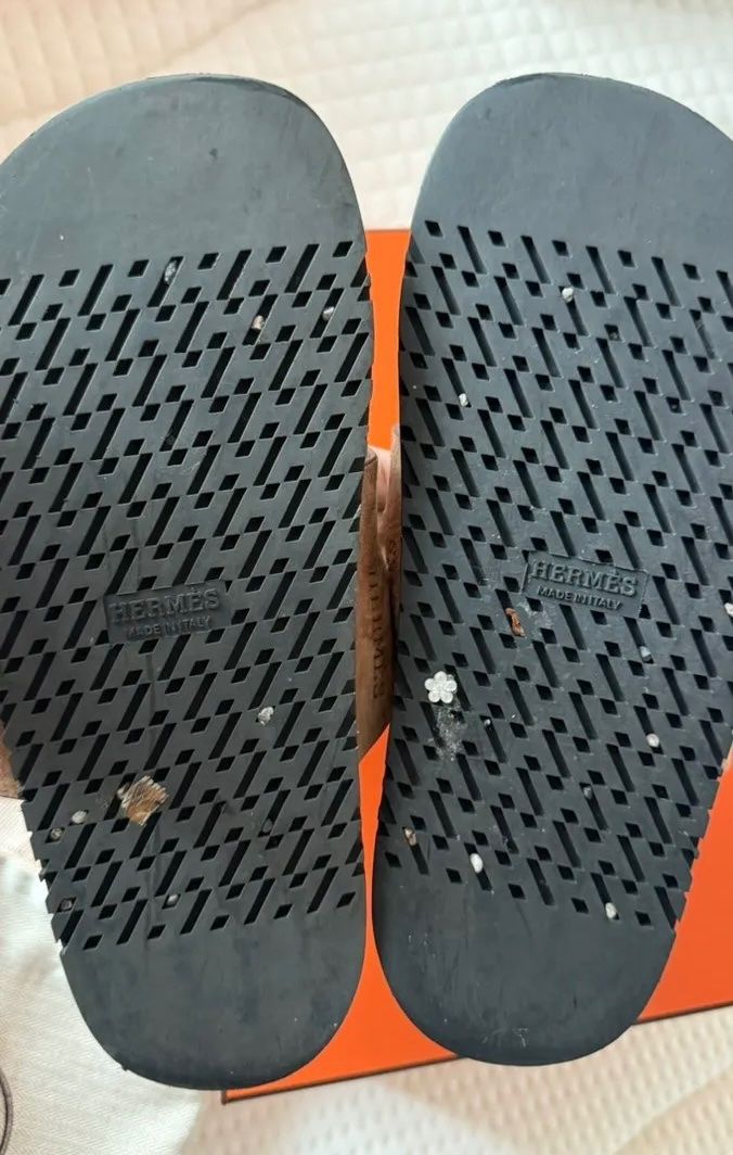 Hermès Damenschuhe: Hermes Chypre Sandalen, Gr. 36, beige – Neu (gemäss Beschreibung) aus Triesen von dardaleni 3