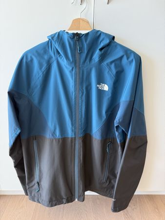 The North Face Men’s Outdoor Jacket – Size S – Blue/Grey