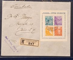Naba 1934 W1 Sonderblock Kat. 850.-