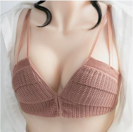 NEUES braunes Top mit Brust Cups für Gr. XS & S - 223002