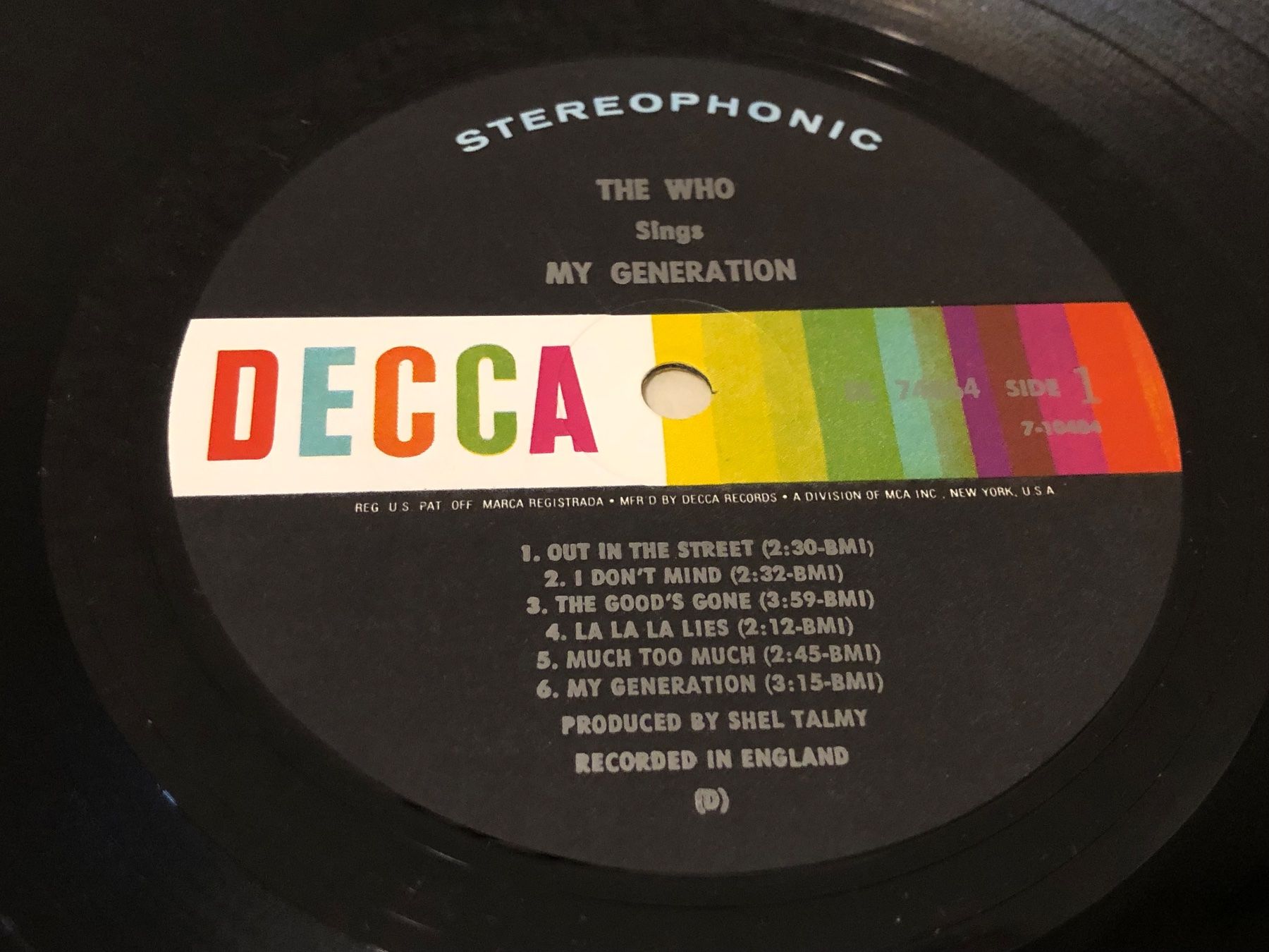 Dischi in vinile: THE WHO - MY GENERATION LP USA 1966 DECCA – Usato da Zofingen venduto da kartengeheimniss 3
