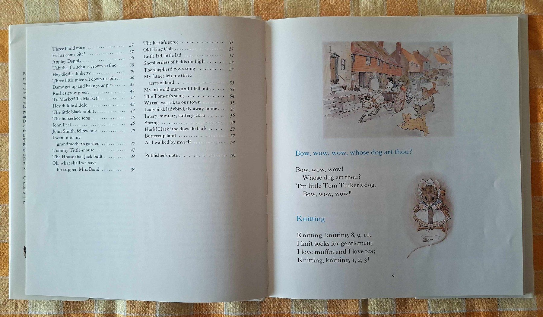 Libri: Beatrix Potter's Nursery Rhyme Book – Usato da Seuzach venduto da wie_c66v 2