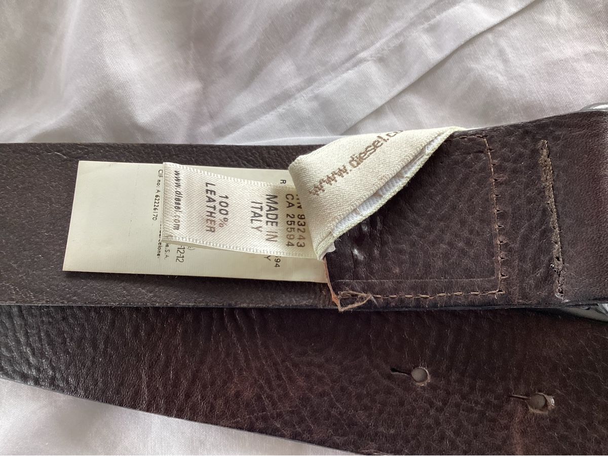 Diesel Gürtel: Diesel, Ledergürtel, Gr. 90 – Gebraucht aus Salenstein von Esprit57 5