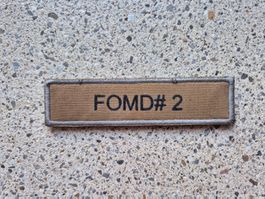 *** Badge Swisscoy Einsatz FOMD 2 mit klett ***