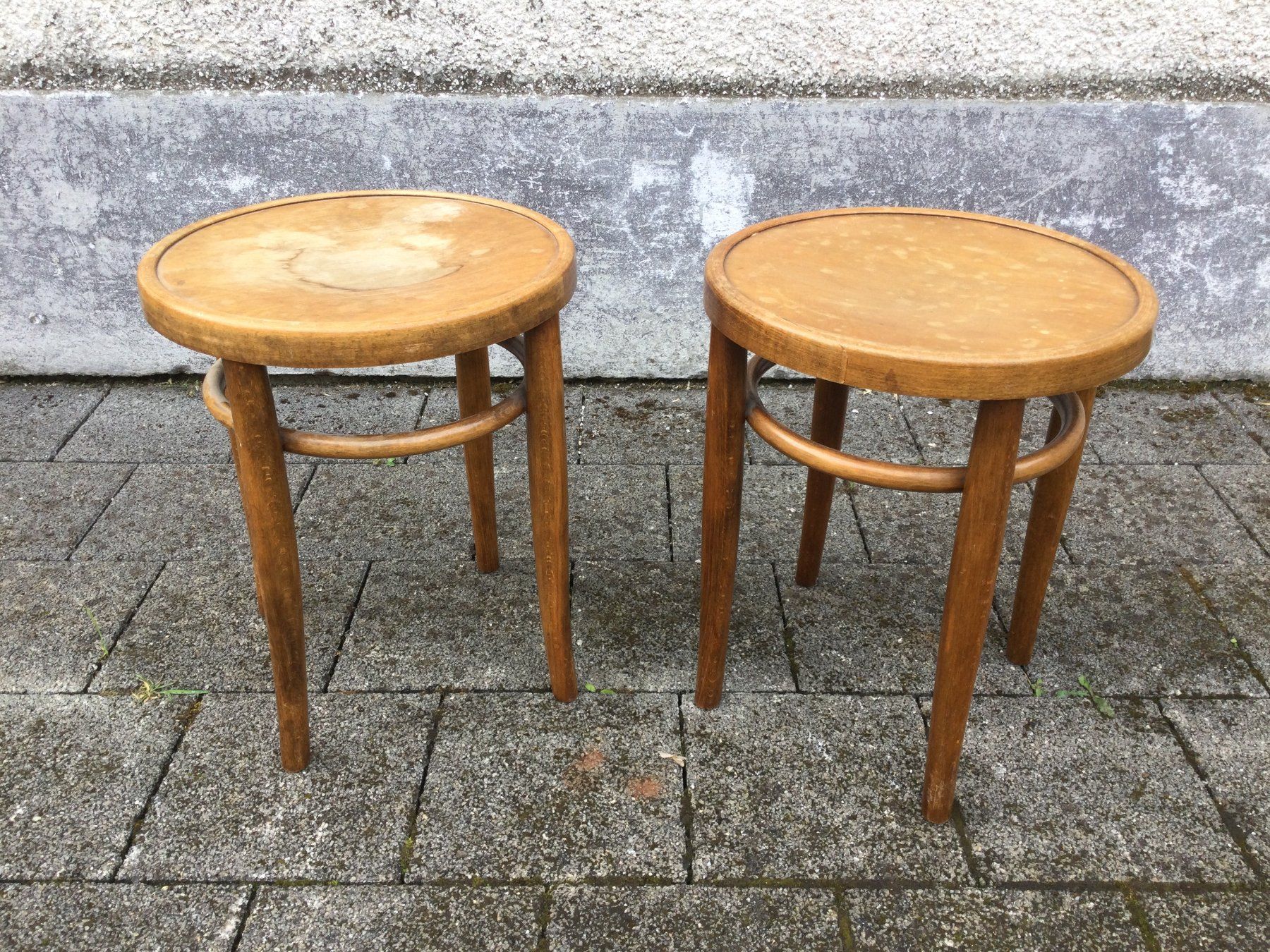 Horgen Glarus Sgabelli: Antike Horgen Glarus Hocker Bugholz Vintage – Usato da Wangen SZ venduto da kuriosum12 4