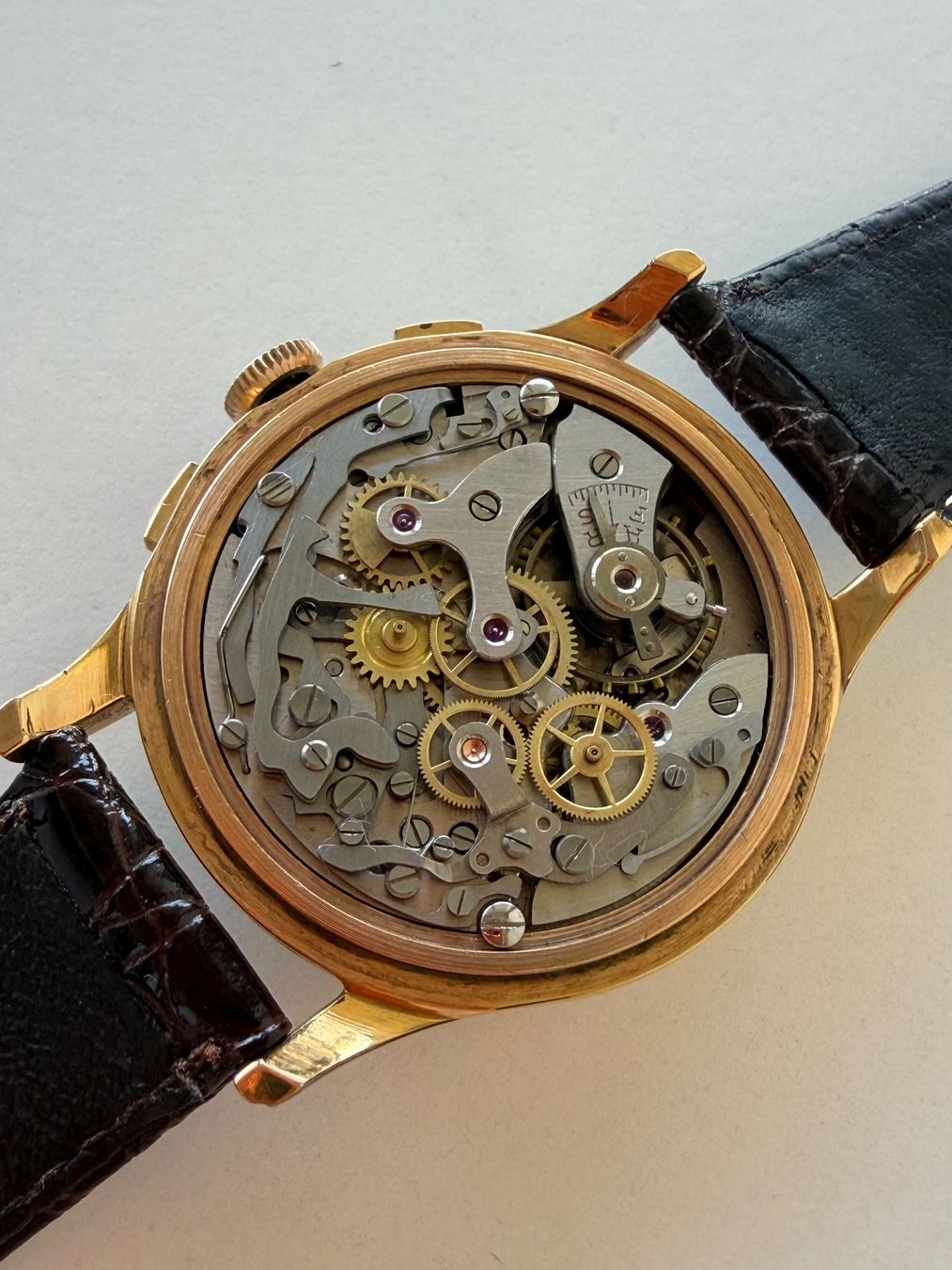 Swiss Orologi: Chronograph Loyal 17 Rubis Antimagnetic Herren – Difettoso da Winterthur venduto da senn-ismaili 2