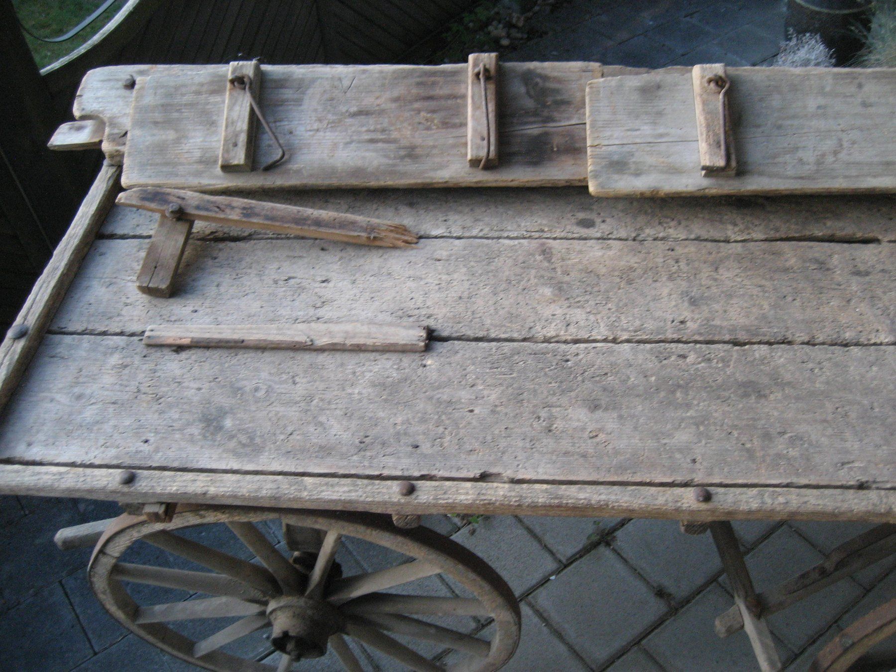 Anhänger: Ancien charriot en bois – Gebraucht aus Delémont von marryb 3