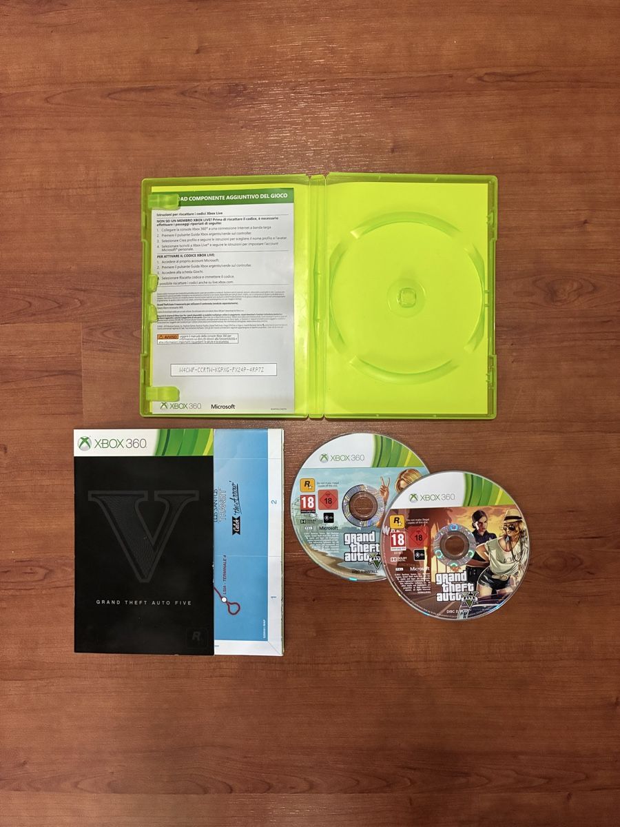 Microsoft Jeux: Grand Theft Auto V Xbox 360 gioco con mappa COMPLETO – Neuf (Voir description) à Taverne par nad02026 3