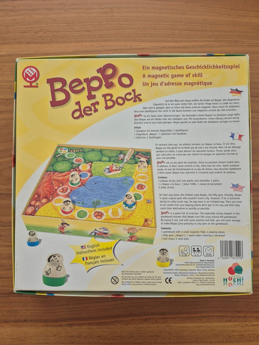 Giochi: Beppo der Bock - magnetisches Geschicklichkeitsspiel – Usato da Lengnau AG venduto da Mefari 1