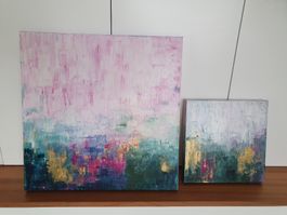 2 Abstract Spring Landscape