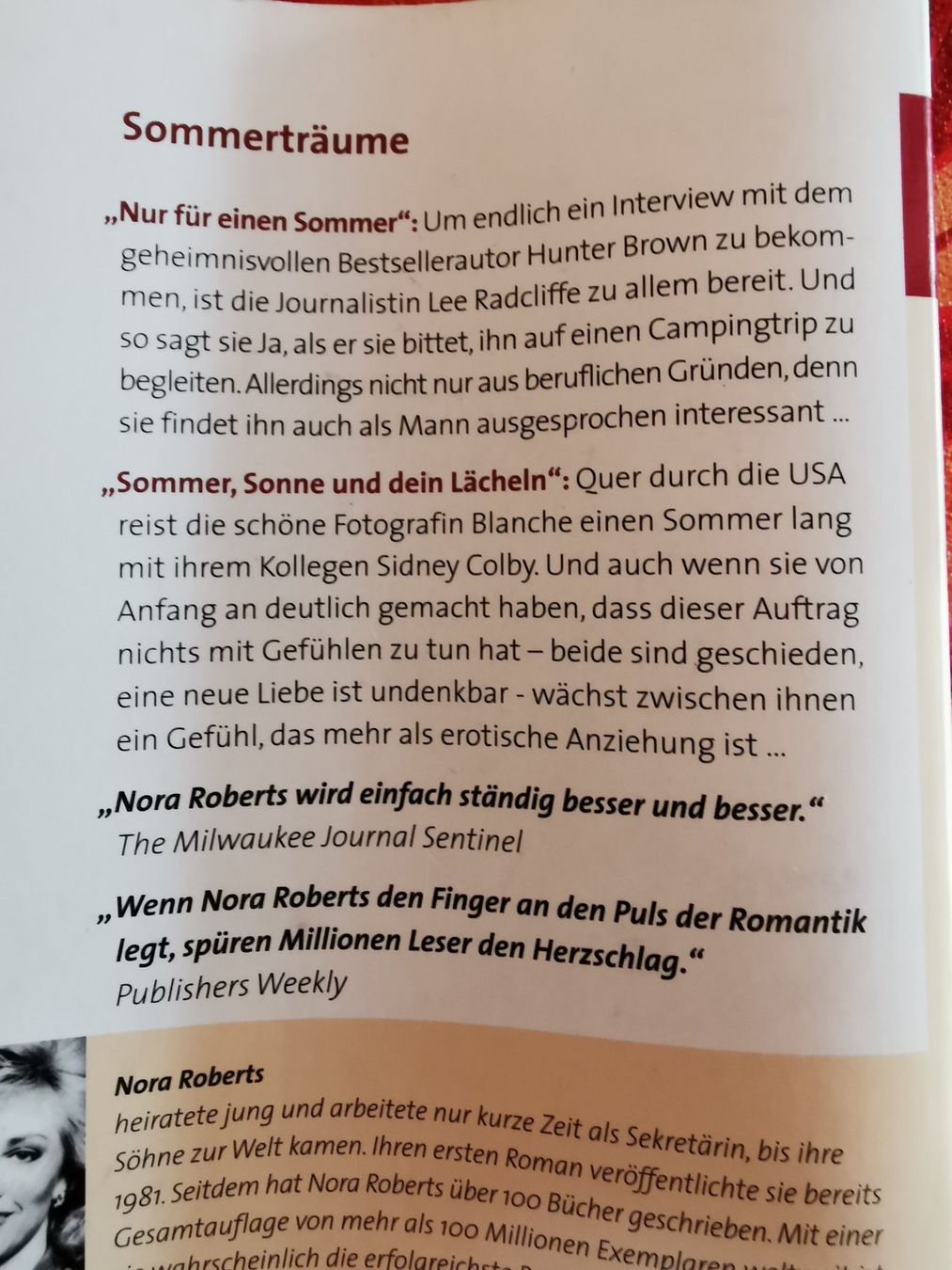Libri: Nora Roberts, Sommerträume – Usato da Kölliken venduto da mar5742 1