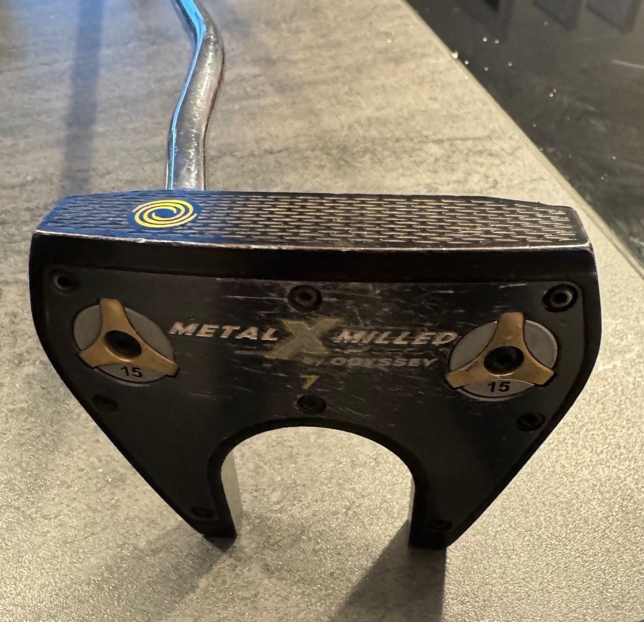 Odyssey Schläger & Sets: Odyssey Metal-X Milled #7 Putter  LINKS – Gebraucht aus Muri AG von Florida30