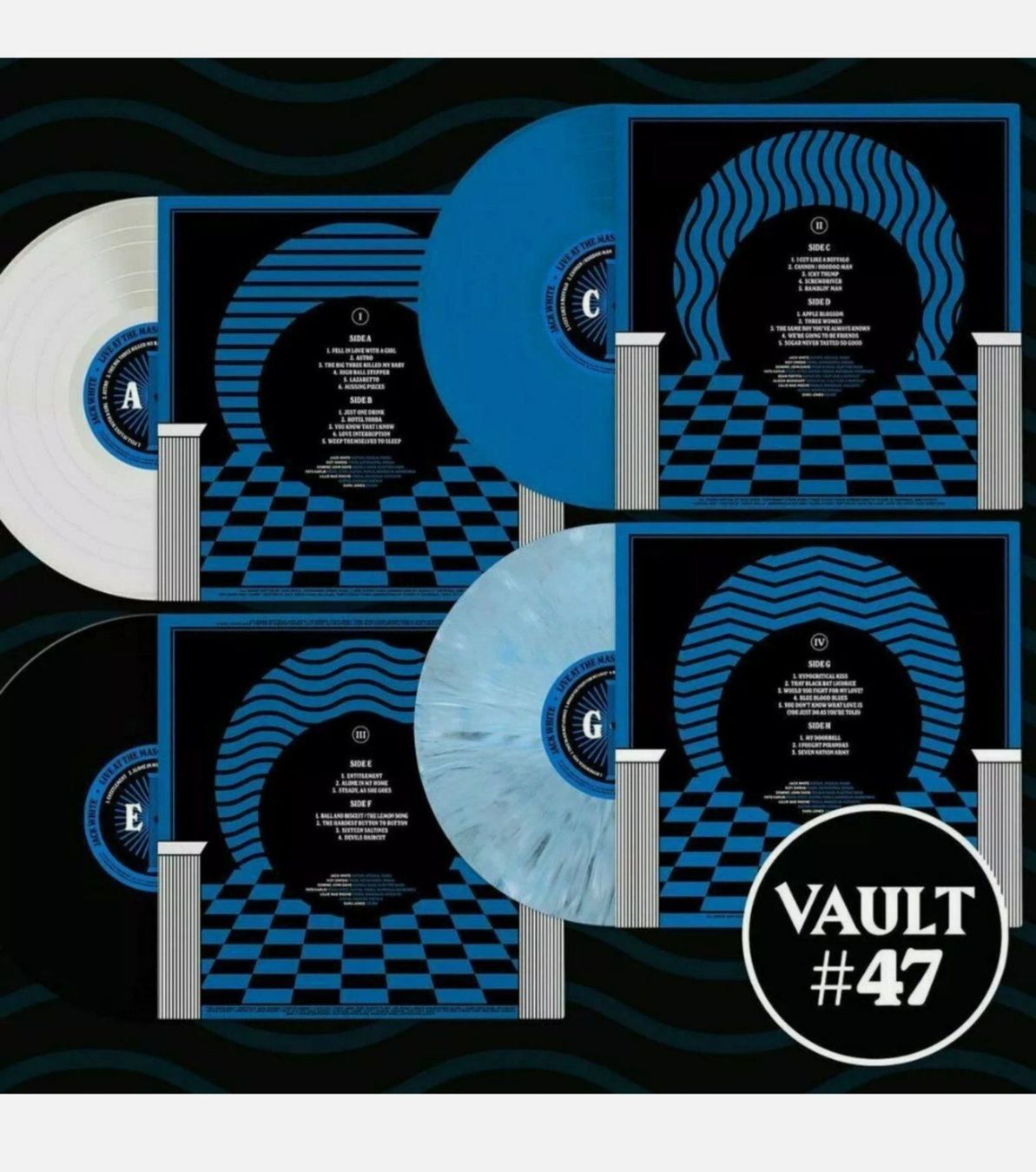 Schallplatten: Jack White / Third Man Records – Neu und originalverpackt aus Cortaillod von signep 3
