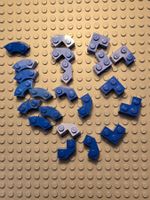 Lego 22x Stein divers. blau