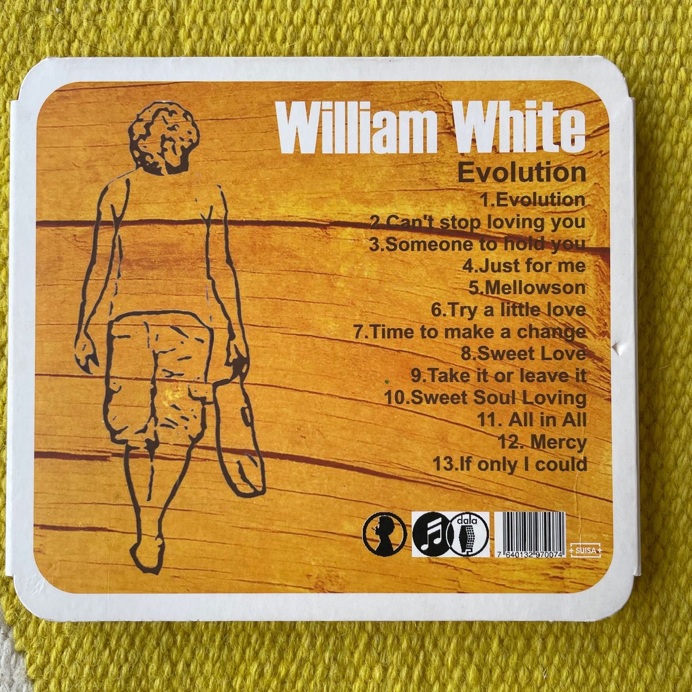 CDs: WILLIAM WHITE-EVOLUTION (DIGIPACK) – Gebraucht aus Rorschacherberg von CD-Roli 1
